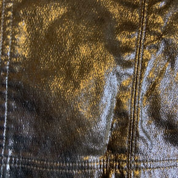 WILD FABLE TARGET ROSE GOLD MINI METALLIC SKIRT  Women’s Size 8 - Picture 5 of 5